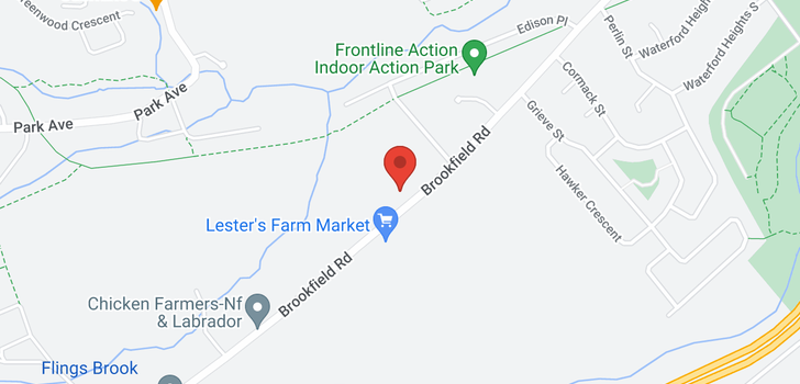 map of 162 Brookfield Road